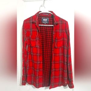 Superdry Flannel Shirt- XS